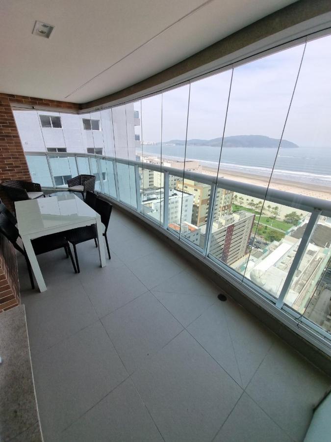 Apto Top Com Vista Pro Mar Em Condominio Completo Em Frente A Praia! Сантос Экстерьер фото