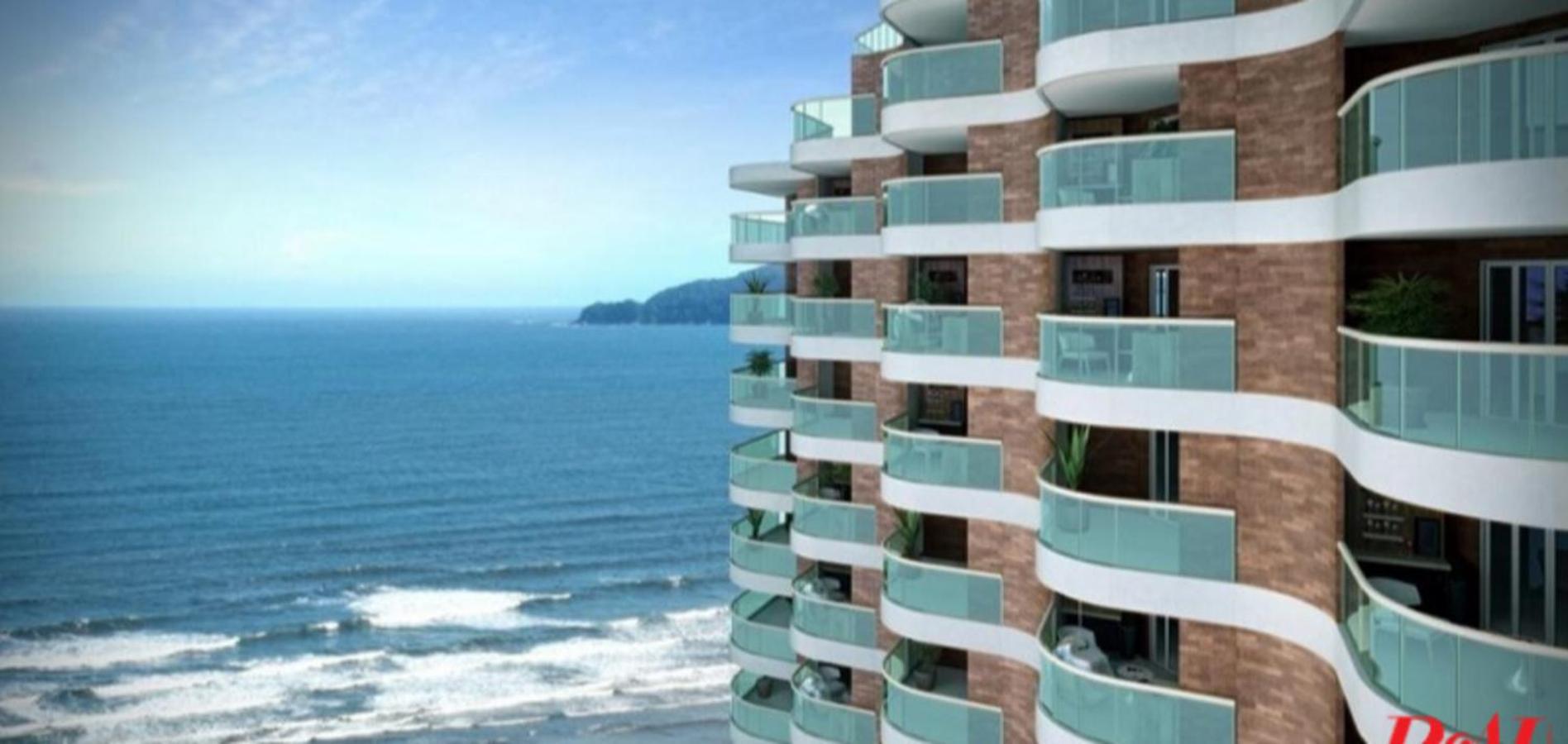 Apto Top Com Vista Pro Mar Em Condominio Completo Em Frente A Praia! Сантос Экстерьер фото